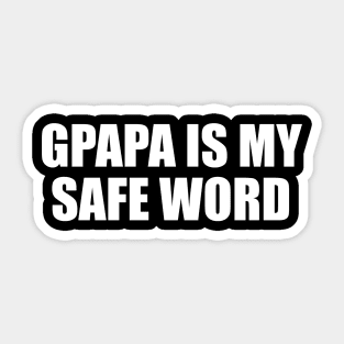 GPAPA Sticker